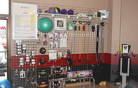 store exercise equipment